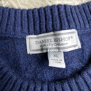 Daniel Bishop 2 Ply Cashmere Sweater Sz XL Daniel Bishop 2 Ply Cashmere Sweater Sz XL